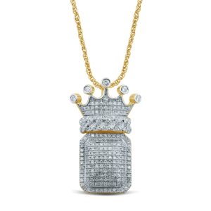 10k 0.70ct Charm "crown"
