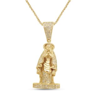 10K 0.60CT CHARM "VIRGIN MARY"