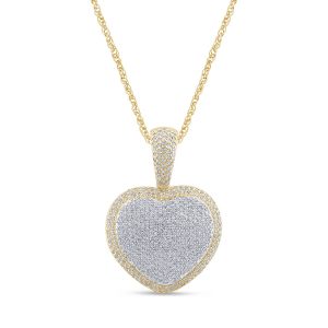 10K 1.05-1.08CT CHARM "HEART"