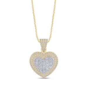 10k 0.46-0.49ct Charm "heart"