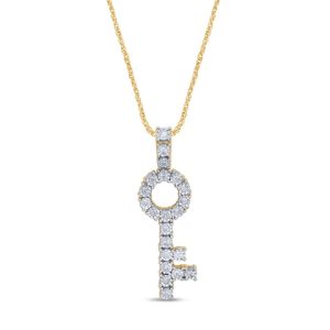 10K 0.26CT CHARM "KEY"