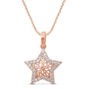 10K 0.16CT CHARM "STAR"