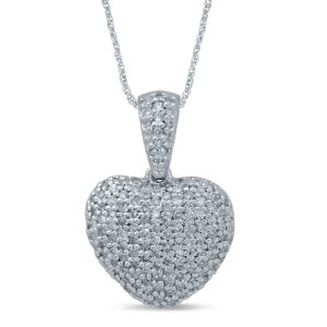10k 0.32-0.38ct Charm "heart"