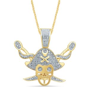 10k 0.31- 0.34ct Charm "pirate"