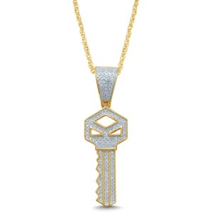10K 0.32-0.37CT CHARM "KEY"