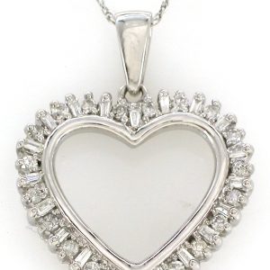 10k 0.33ct Charm "heart"
