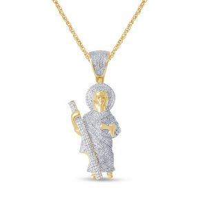 10K 0.47-0.54CT CHARM "ST. JUDE"