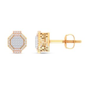 10K 0.12-0.13CT D-EARRING RDS MP "TOP FLOOR"